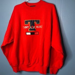 Vintage Tommy Hilfiger Crewneck Sweat Shirt